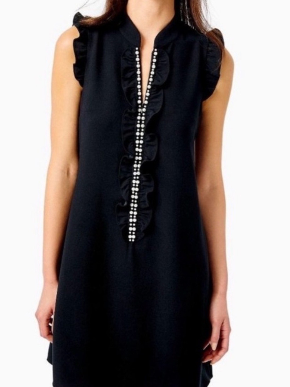 Lilly Pulitzer Adalee Black 6 shift dress